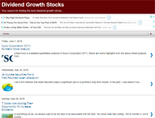 Tablet Screenshot of dividend-growth-stocks.com